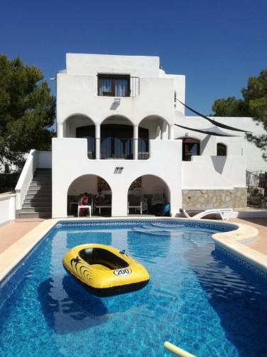 Pool With Dinghy